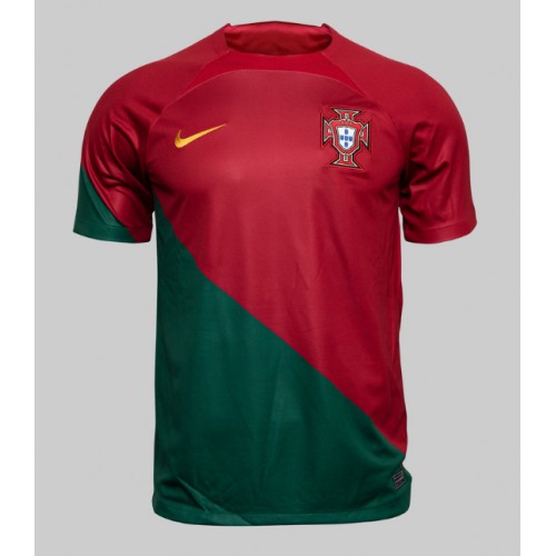 Portugal Nuno Mendes #19 Replika Hjemmebanetrøje VM 2022 Kortærmet